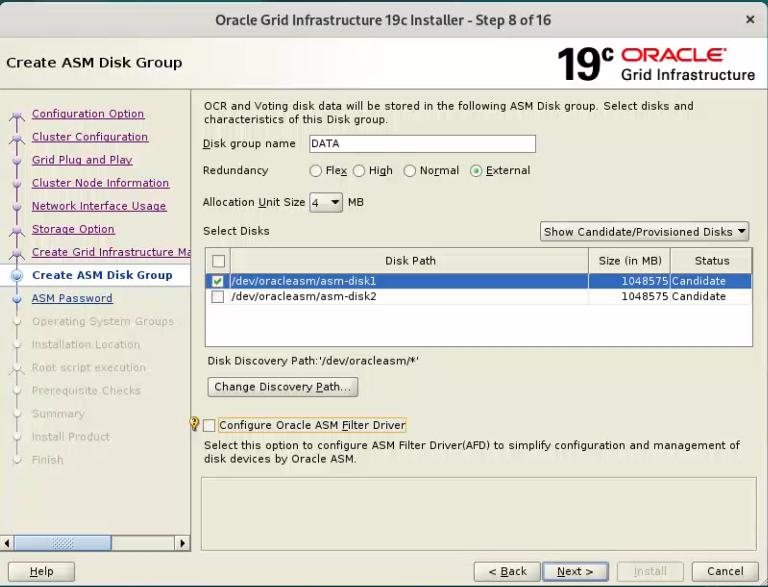 19c_RAC_install