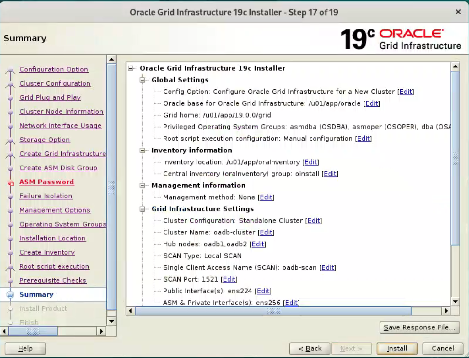 19c_RAC_install